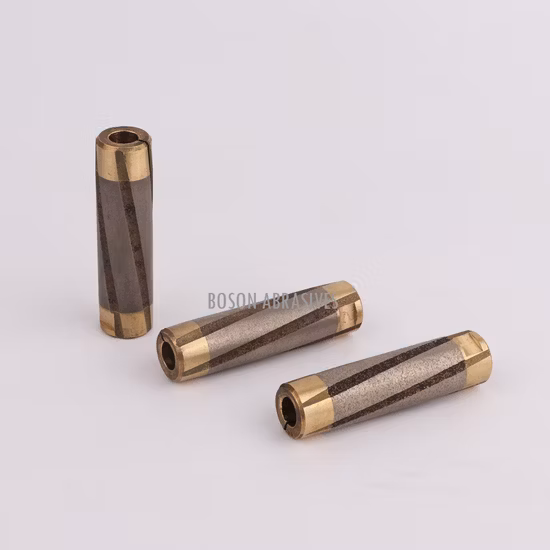 Herramientas de bruñido de un solo golpe con manga abrasiva de diamante sinterizado